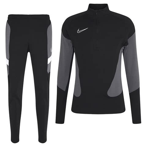 nike dri-fit academy trainingspak zwart grijs wit|Heren Dri.